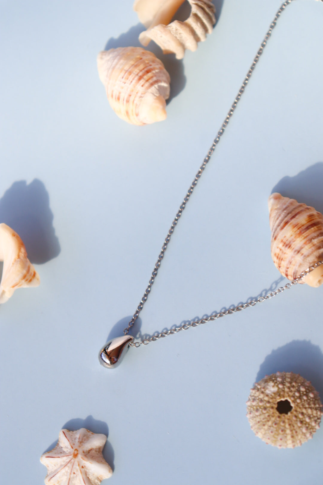 Rain Necklace - Silver