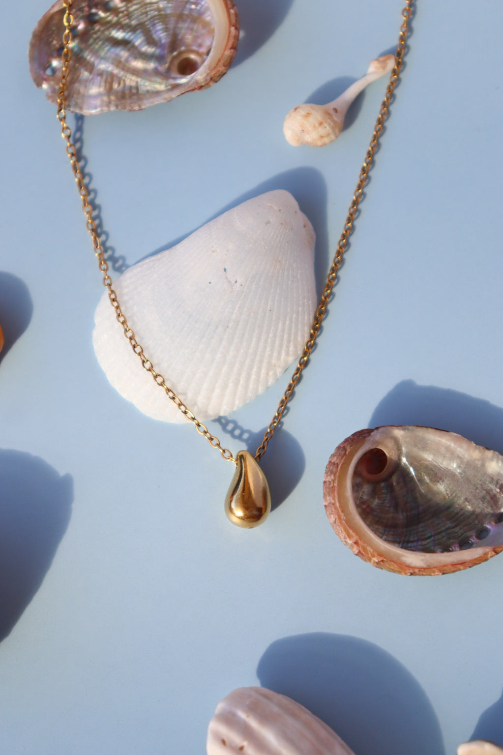 Rain Necklace - Gold