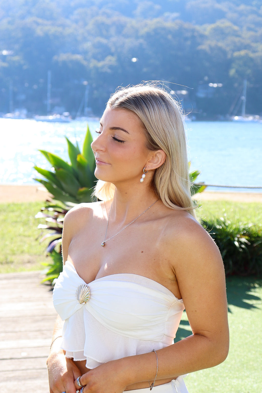 Isabel Earrings - Silver