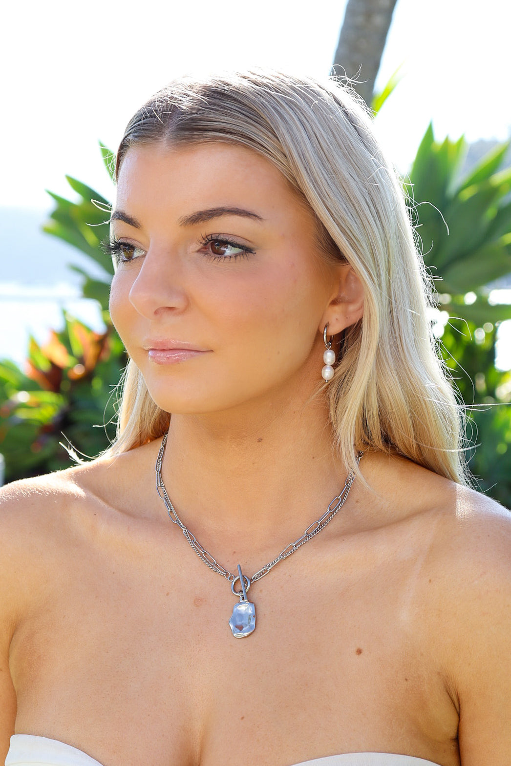 Dune Necklace - Silver